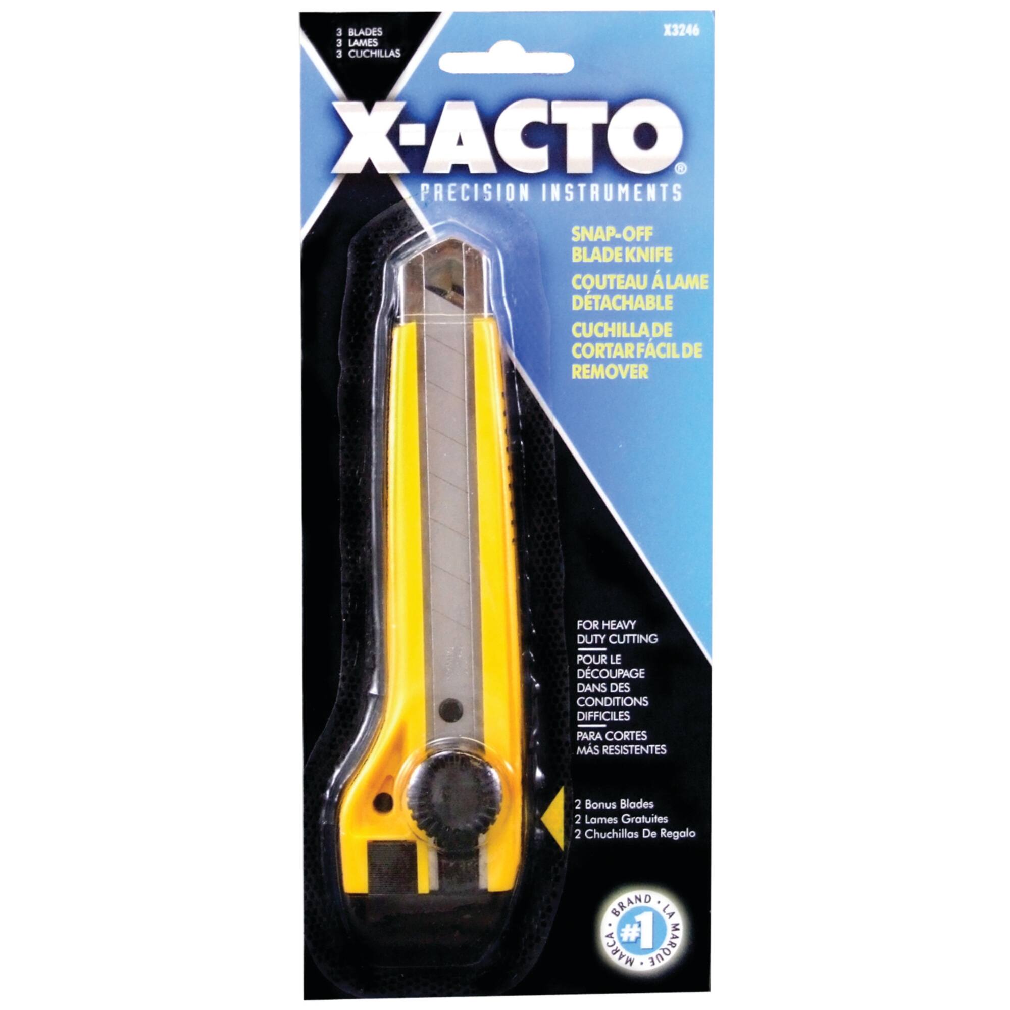X-Acto® Plastic Snap-Off Blade Utility Knife